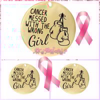 Image 1 of Pink Ribbons Charm