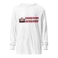 Image 2 of Grind Time Academy Hooded long-sleeve tee