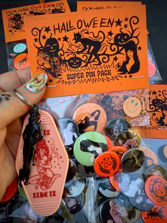 Image of Halloween Super Pin Pack/ Key Chain