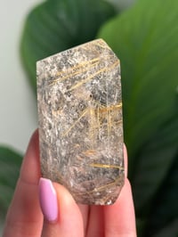 Image 4 of RUTILE IN QUARTZ FREEFORM -BRAZIL- E