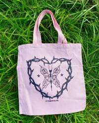 Heart of Thorns Pink Tote Bag