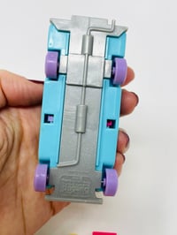 Image 10 of Polly Pocket vintage camion fleuriste bleu complet