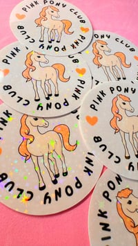 Image 2 of Pink Pony Club Sticker