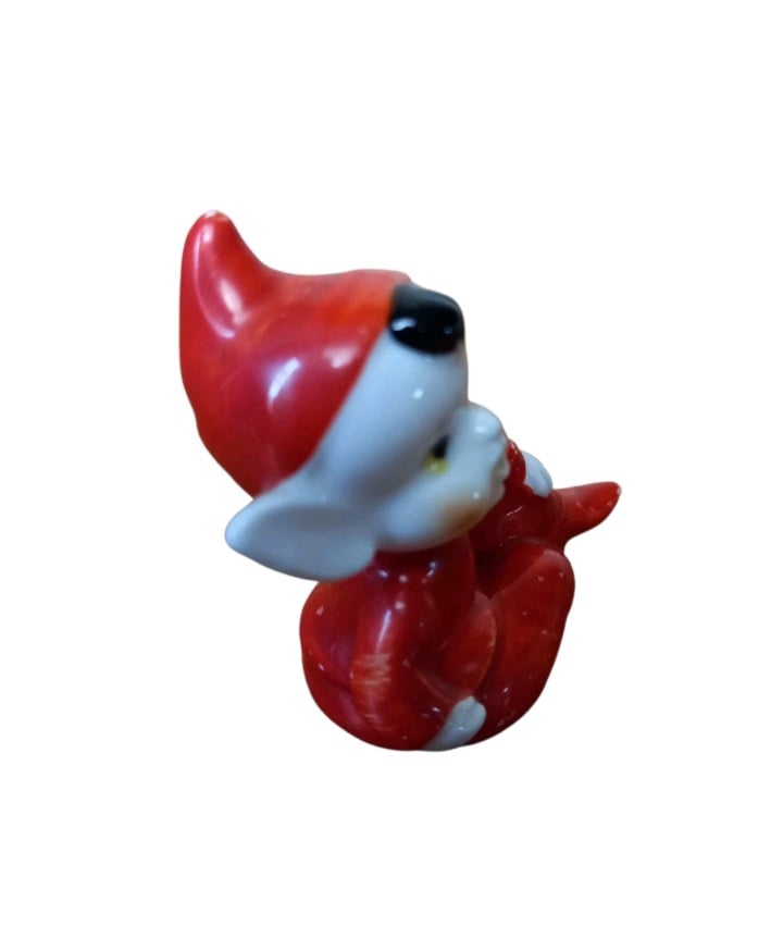 【水彩画】エルフの少女（レッド） Vintage collectable figurines by Lady Sadies Vintage | Lady Sadies