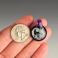 Image 5 of Silver Aztec Dichro: Galaxy & Stargazer