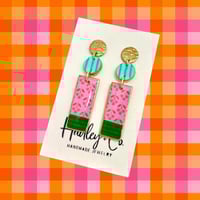 Blockprint Statement Earrings