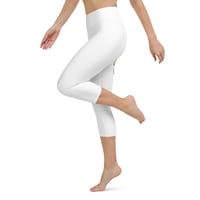 Image 5 of DIVINELY PROTECTED Yoga Capri Leggings