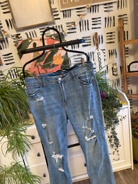 Image 2 of Fashion Nova distress jeans 