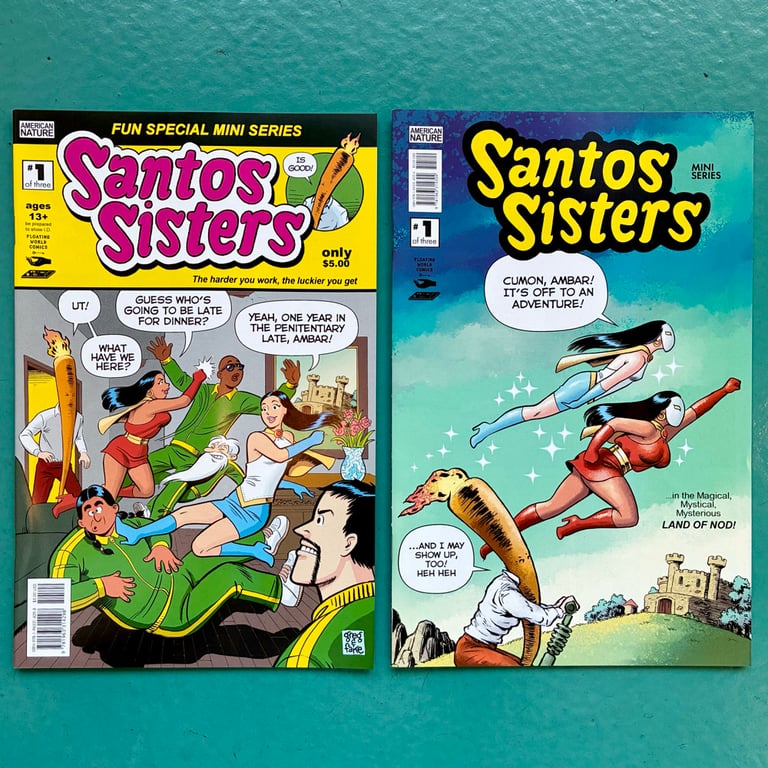Santos Sisters by Greg & Fake (FUN SPECIAL #1 OUT NOW!)