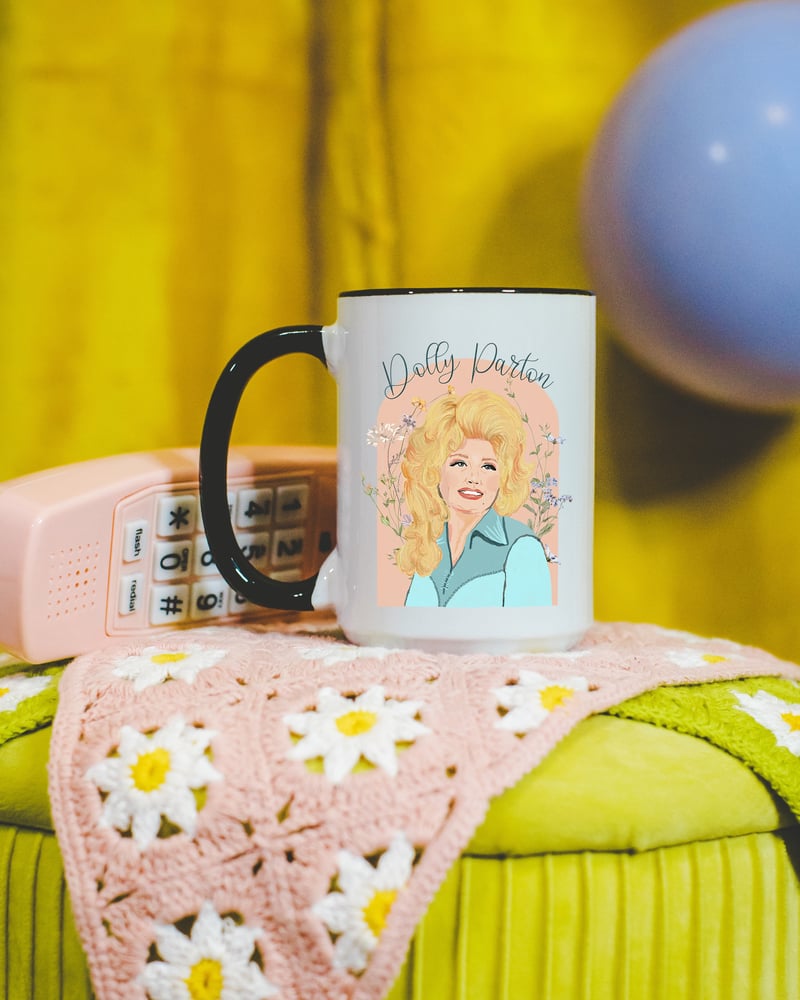 Image of Wildflower dolly mug 