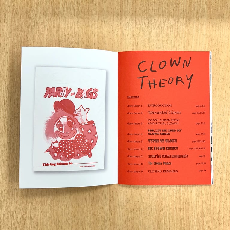 CLOWN THEORY - ZINE Image 3