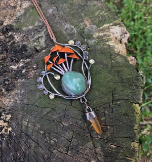 Mushrooms pendant 