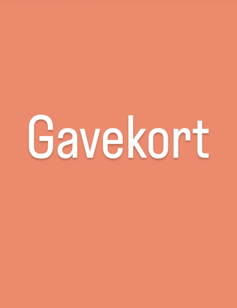 Image of Gavekort fra 500 kr.