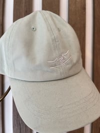 Image 2 of HANDSHAKE HAT PASTEL GREEN
