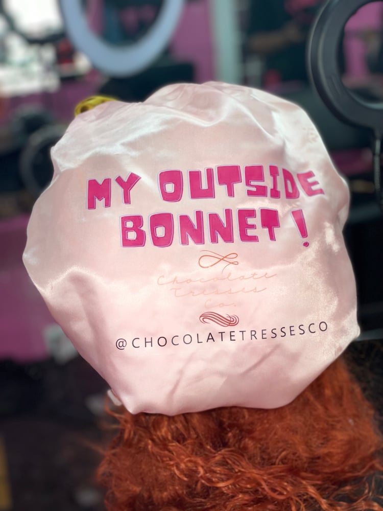 Image of Pink “My Outside Bonnet”  Bonnet