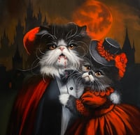 Image 1 of “Blood Moon" Original painting