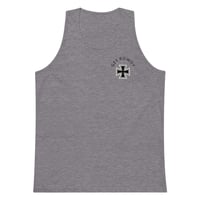 Image 2 of Men’s "Iron Cross'' premium tank top
