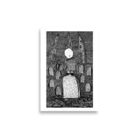 "Stone Sitter" 8in x 11in Print