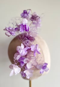 Image 4 of Bilateral flowers & veiling - lilac
