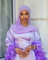 Image 2 of Satin Butterfly Kaftan