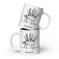Image 2 of POORCU White glossy mug