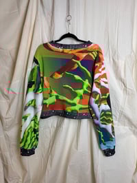 Image 2 of Virtual Paradise Crop Sweatshirt