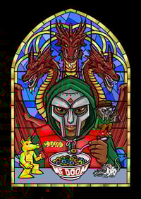 Image 1 of MF DOOM KING GEEDORAH PRINT