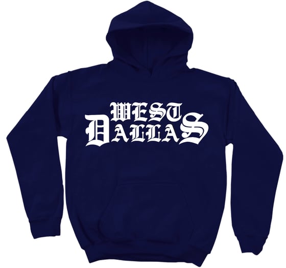 Image of WEST DALLAS HOODIE NAVY