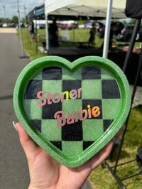 Image 3 of Checkered stoner Barbie *made to order*