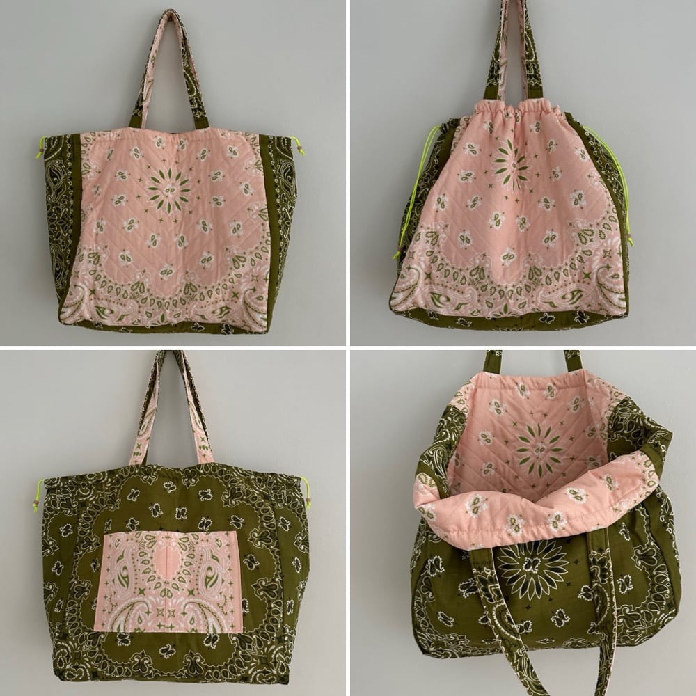 Image of Quilted Bandana Bag
