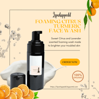 Image 1 of Foaming Citrus Turmeric Face Wash 