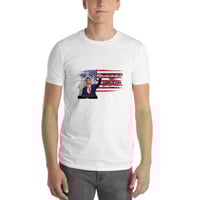 Image 1 of I Am  Definitely Not Charlie Kirk Short-Sleeve T-Shirt Patriotic