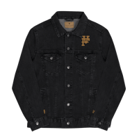 Image 1 of PHRZK "Caramel Label" Unisex Denim Jacket