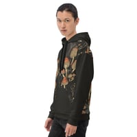 Image 3 of Dark Cottagecore Goth Grunge Inspired Vibrant Mushroom Unisex Hoodie