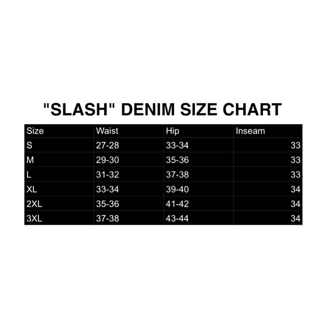 SLASH DENIM