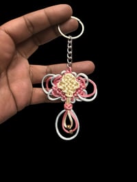 Image 4 of Trans*• Pan Chang Knot Keychain