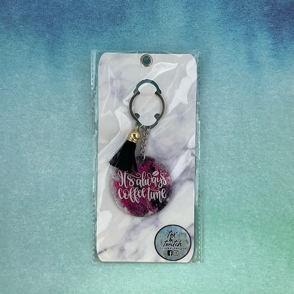 Image of Glitter Keychains #1