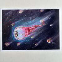 Image 1 of “I see the sky” surreal A5 fine art print 