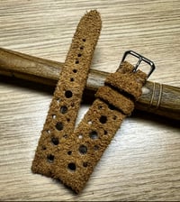 Image 1 of Wild suede MilleMiglia Rally Watch Strap