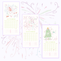 Image 4 of ✧ 2026 Calendar — Full 12 Months ✧