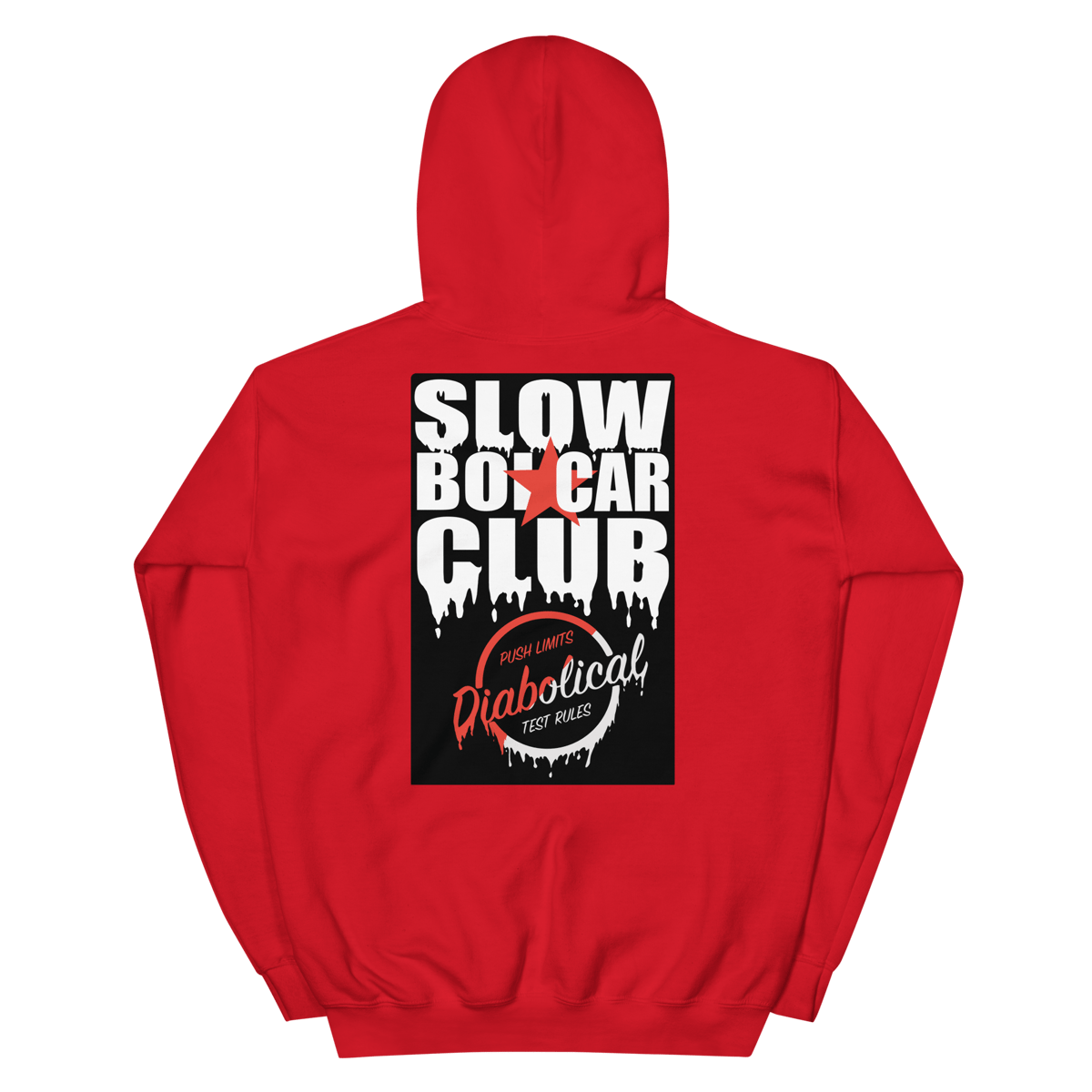 Slow Boi Car Club collaboration hoodie