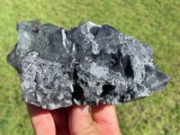 Image 12 of Transparent Phantom Fluorite On Druzy Quartz Matrix  #1803