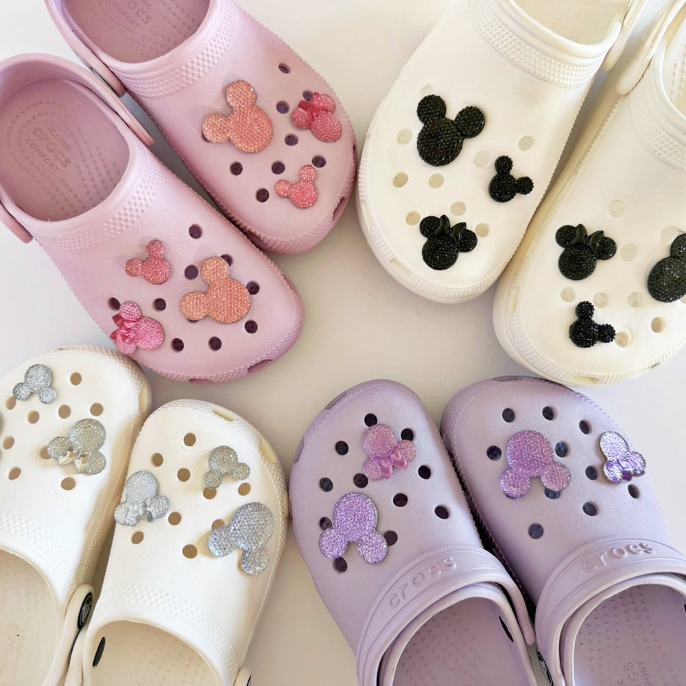 Purple Sparkly Croc Jibbitz Crocs Fashion Crocs Jibbitz Sparkle