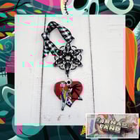 Jack + Sally Heart Snowflake Ornament