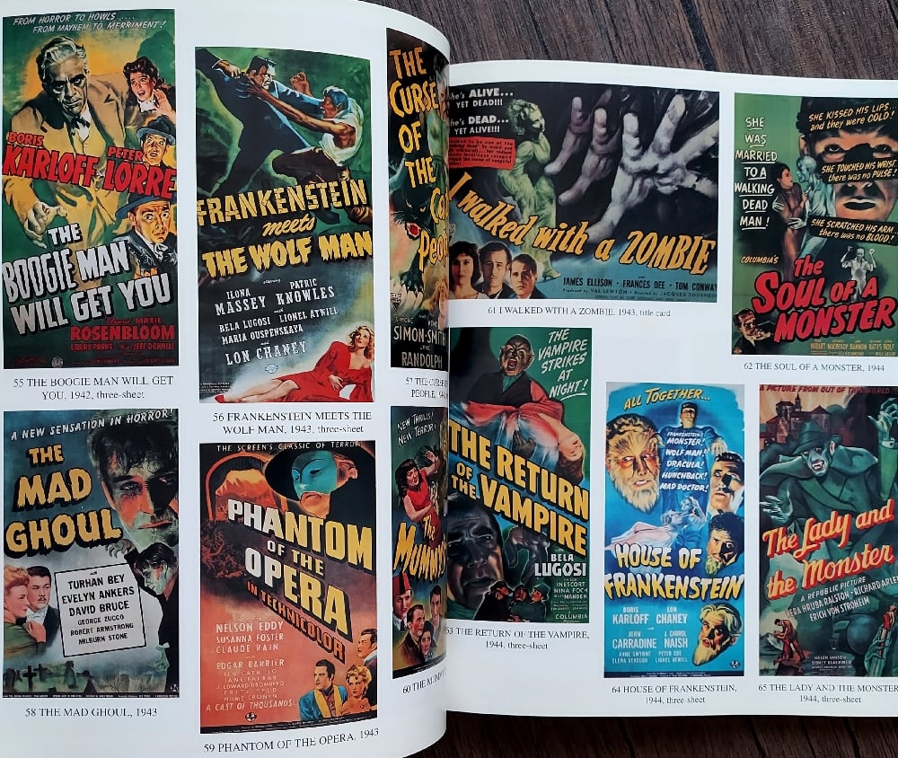 Horror Movie Posters (The Illustrated History of Movies Through Posters, Vol 7), by Bruce Hershenson