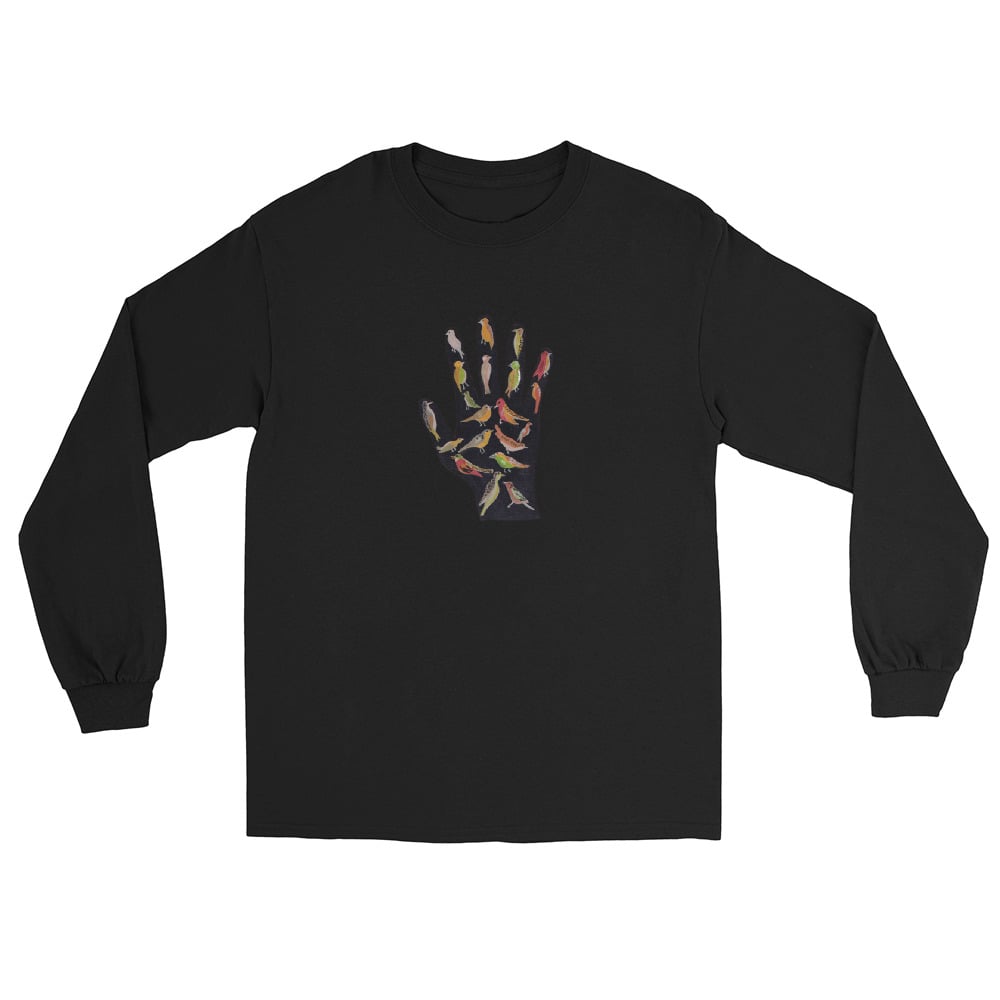 Image of HAND OF BIRDS LONG SLEEVE SHIRT