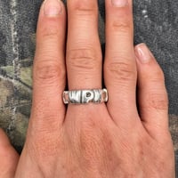 Image 5 of Custom Initials Ring