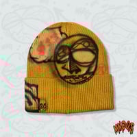 Image 2 of [MNGO.S] Knit Beanie - Yellow  NO. 1