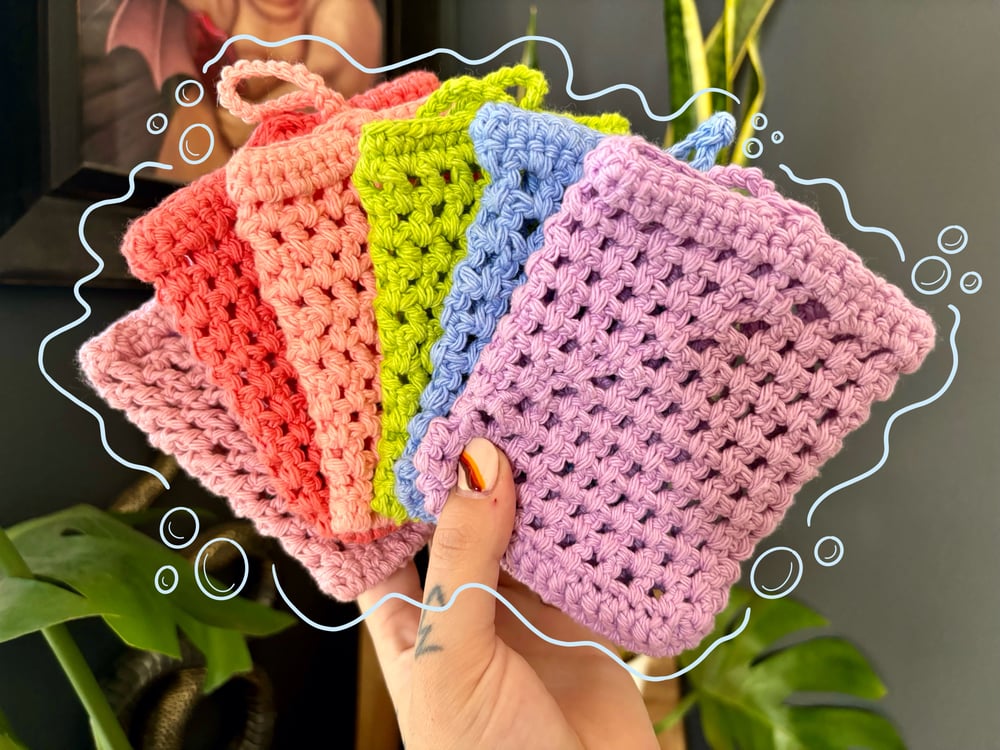 Image of Cotton Soap Savers 
