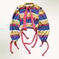 Image 2 of clown stripe sweater 